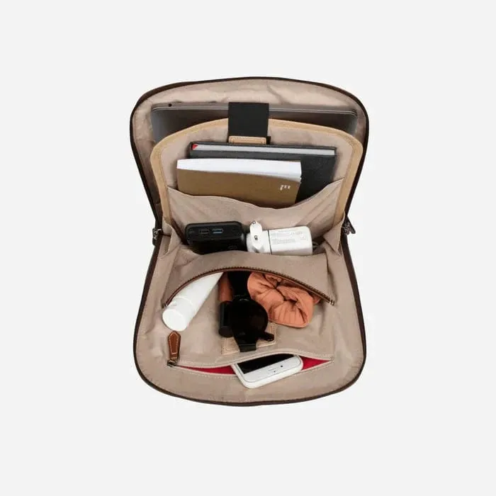 Jekyll & Hide Ladies Modern Backpack Mocha