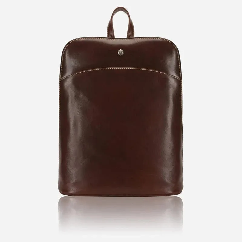Jekyll & Hide Ladies Modern Backpack Mocha