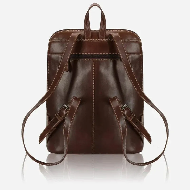 Jekyll & Hide Ladies Modern Backpack Mocha