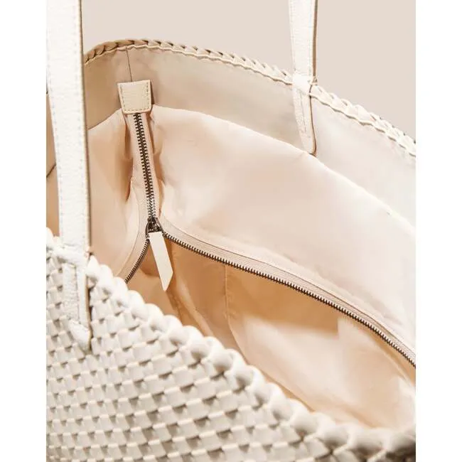 Jetsetter Large Tote (Ecru)