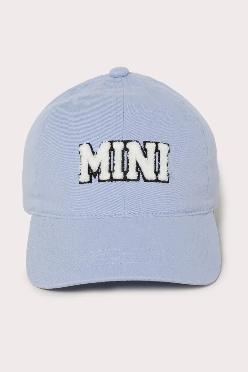 JRFWH3181 - JR/KIDS MINI Chenille Kids Baseball Cap
