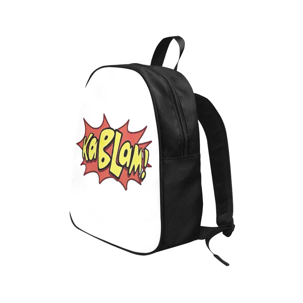 Kablam! Canvas Backpack