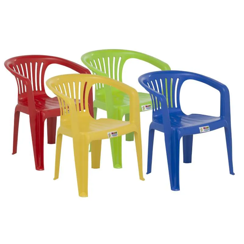 Kiddies Arm Chair Assorted Colours