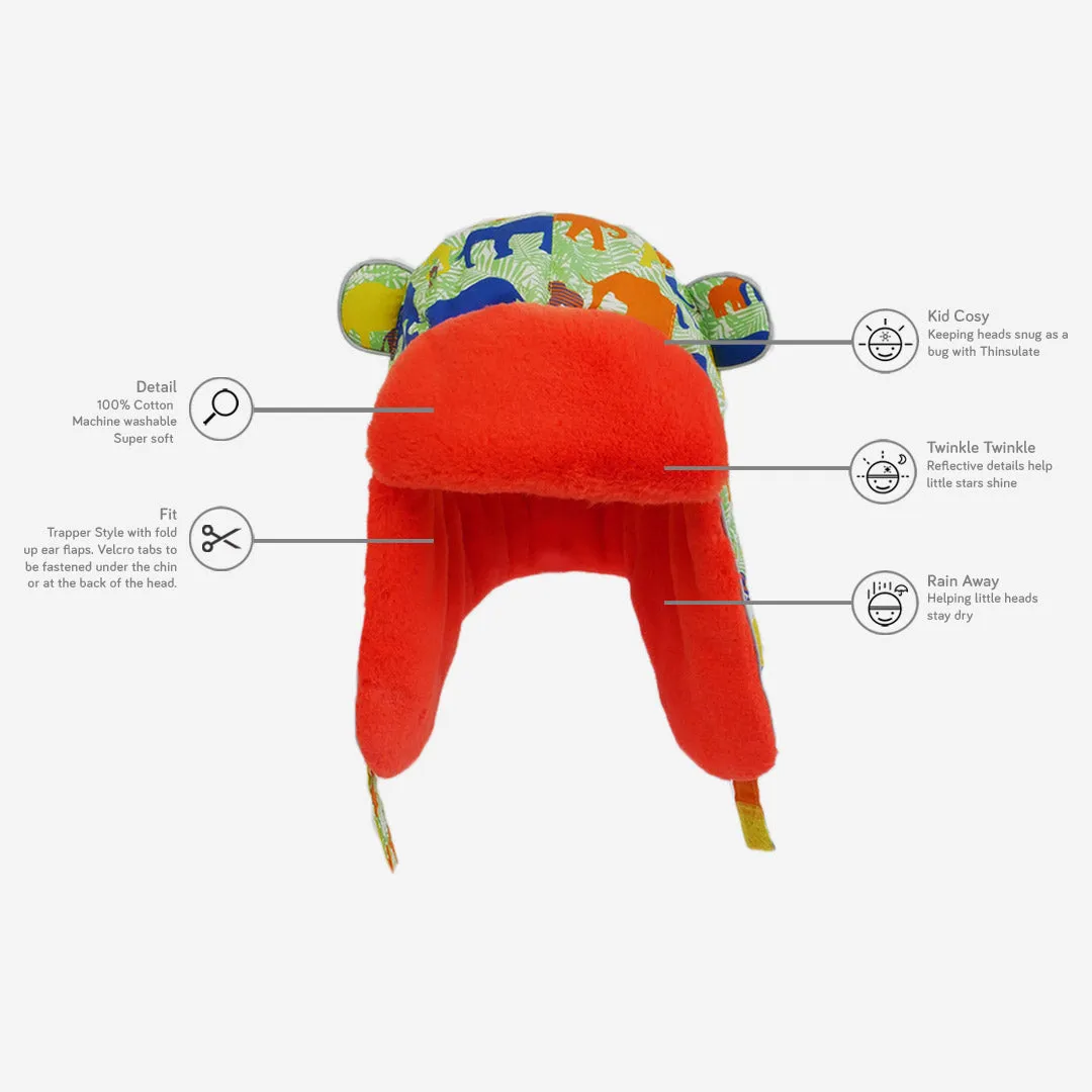 Kids Arctic Cub Hat: Ele-folk