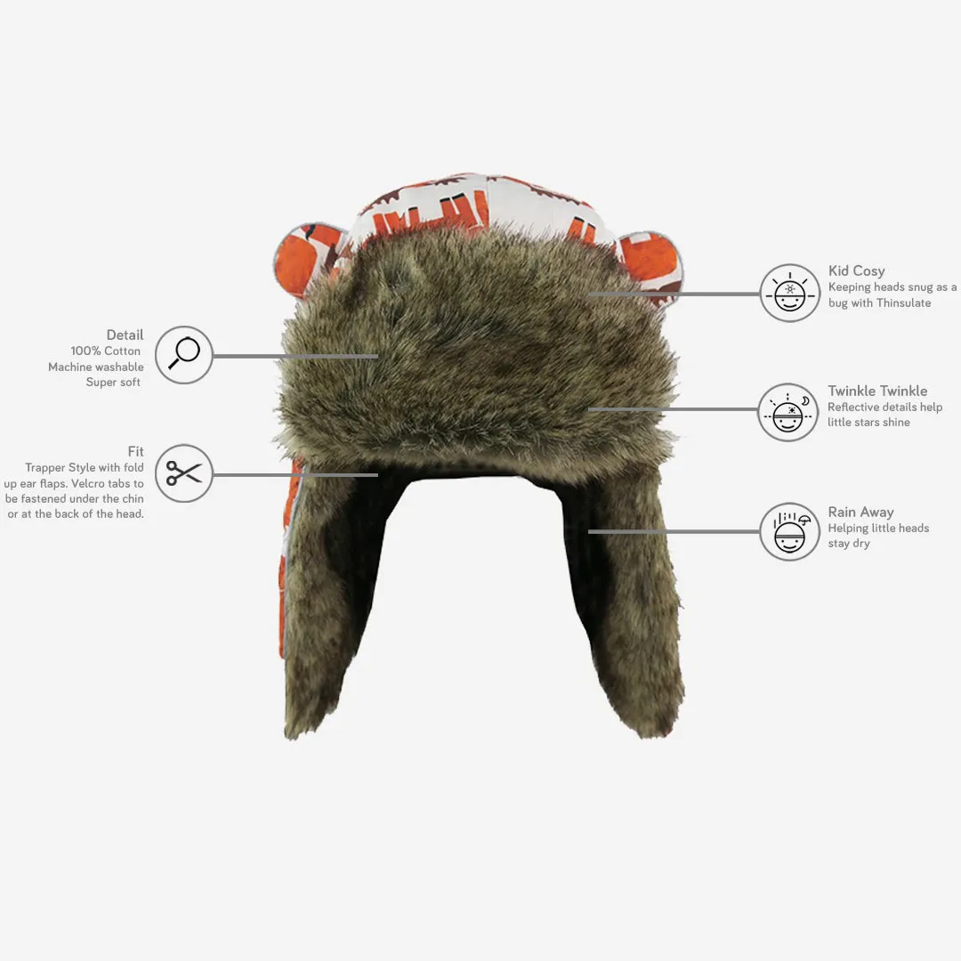 Kids Arctic Cub Hat: Moose Wave