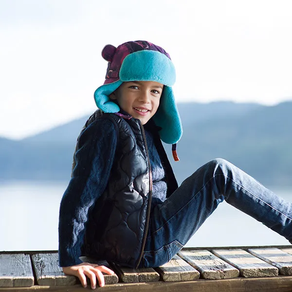 Kids Arctic Cub Hat: Space Bunny