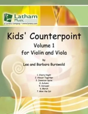 KIDS COUNTERPOINT VOL 1 FOR VIOLIN/VIOLA