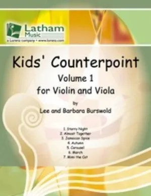 KIDS COUNTERPOINT VOL 1 FOR VIOLIN/VIOLA