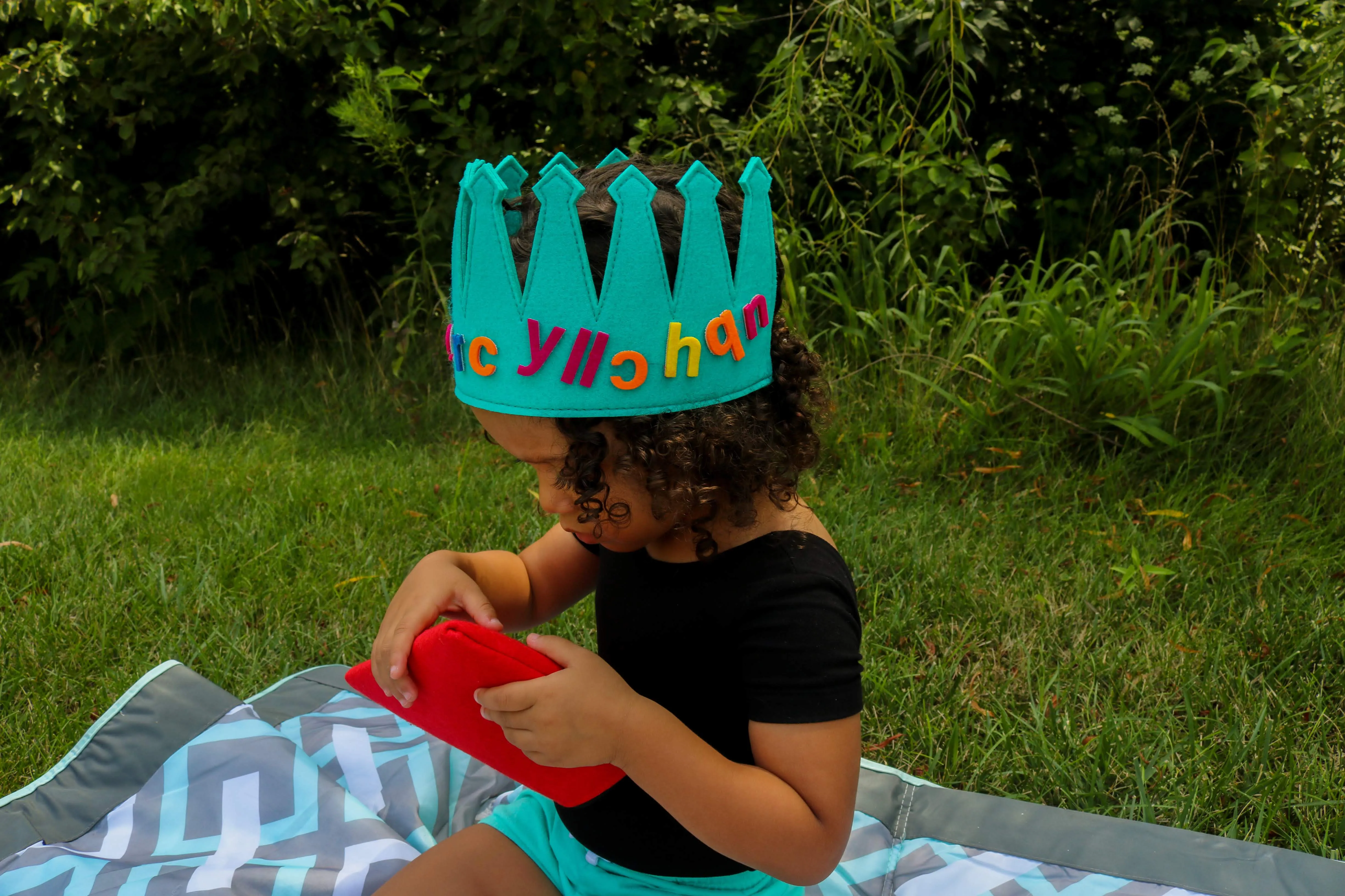 Kids Letter Crown Educational Activity
