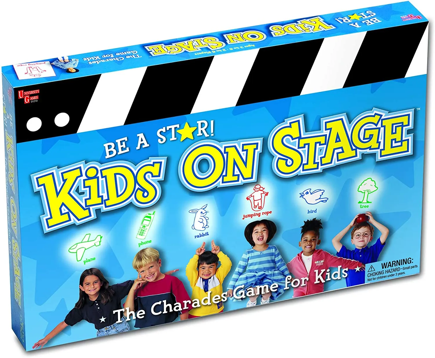 Kids on Stage Charades Game for Kids, Ages 3 