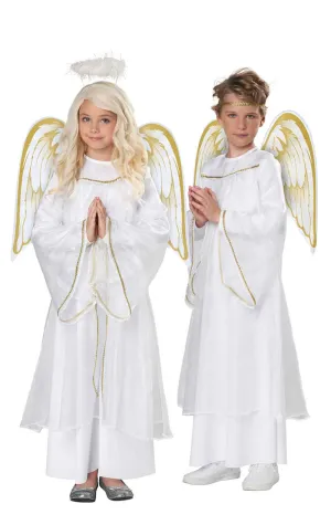 Kids Unisex Holiday Angel Costume