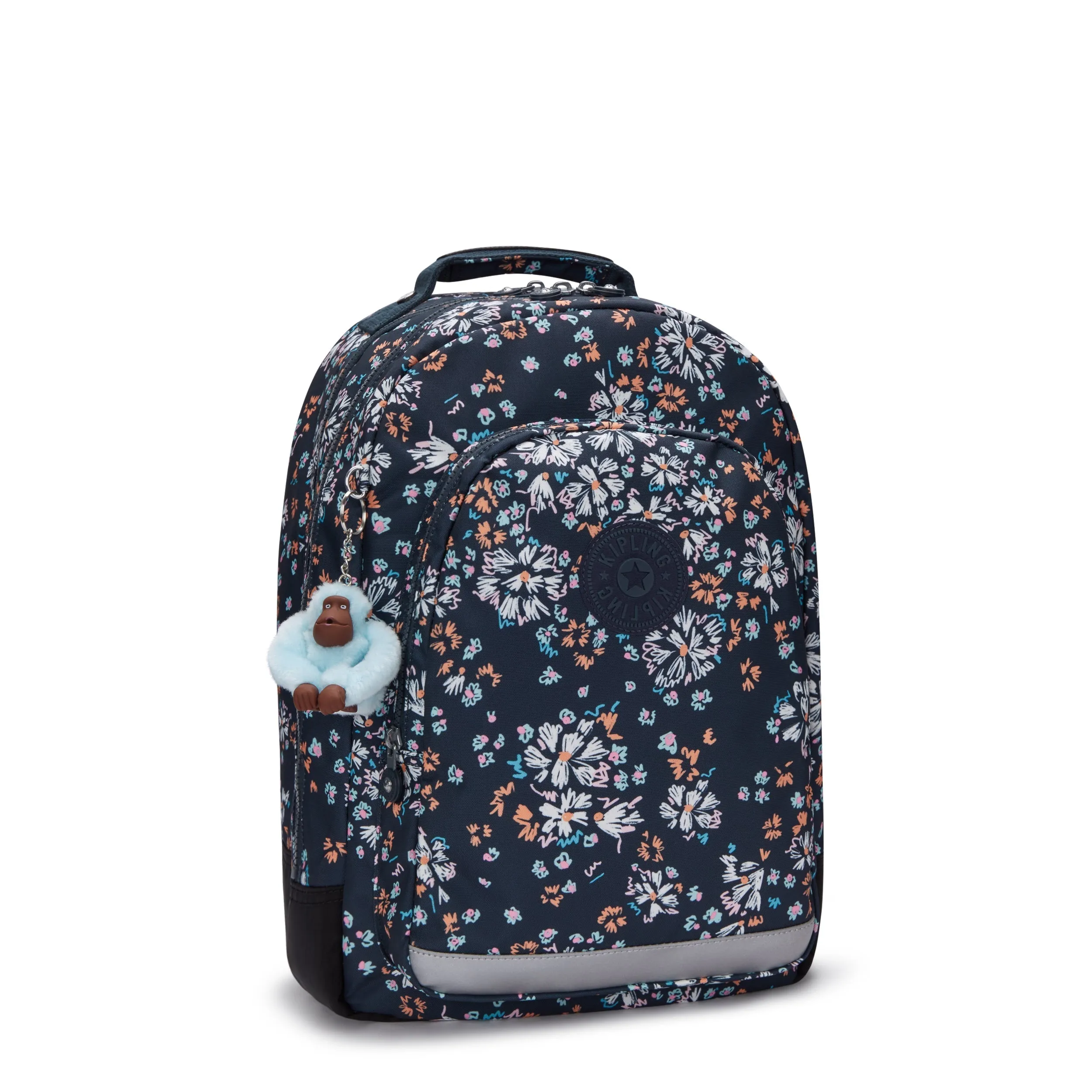 KIPLING Class Room Flower Field Large backpack (with laptop protection) I7090-5GB