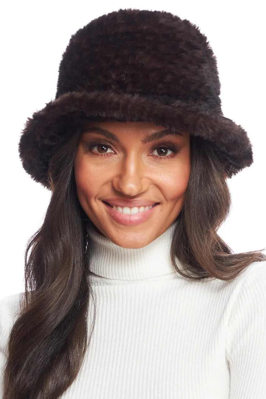 Knitted Fur Hat