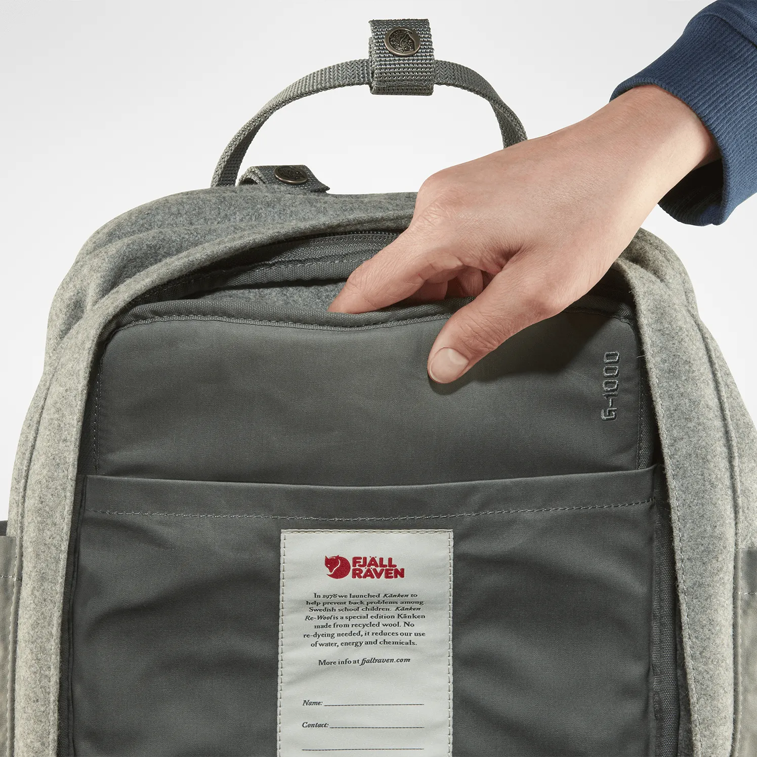 Kånken Re-Wool Laptop 15"