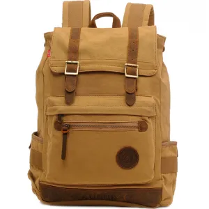 Laptop Canvas Backpack College School Bookbag