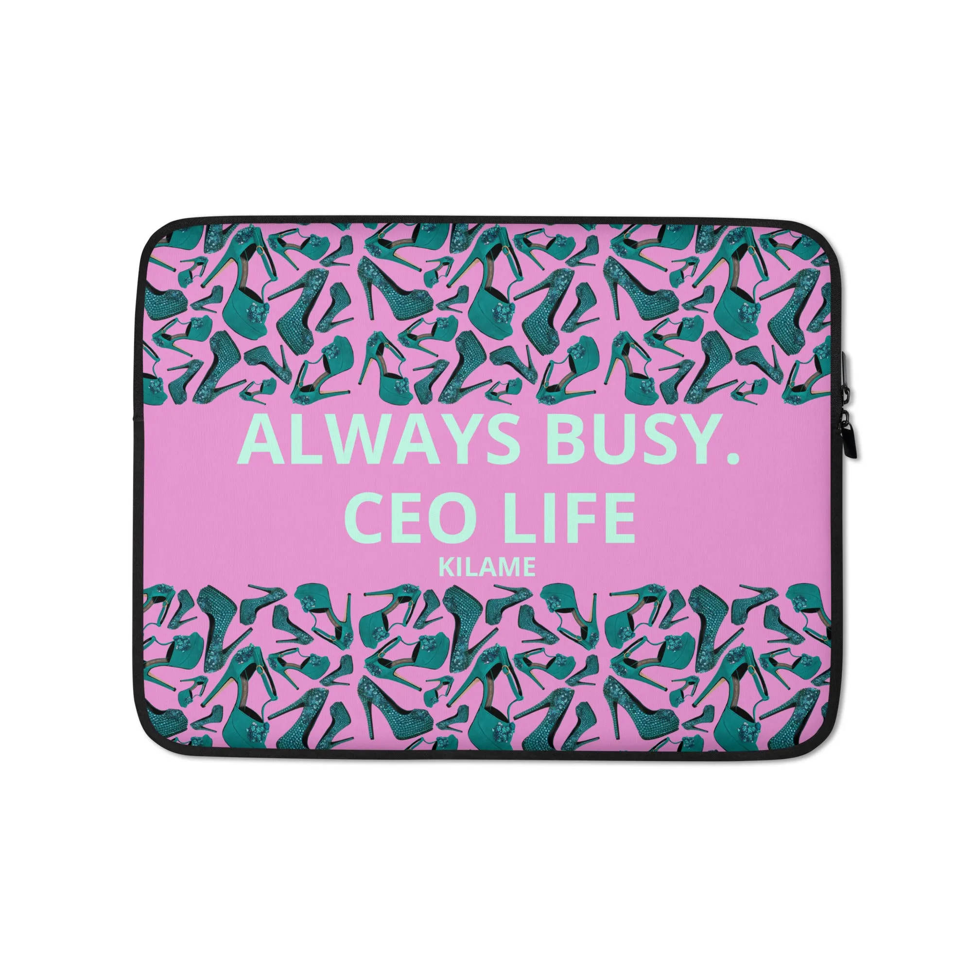 Laptop Sleeve 'Always busy'