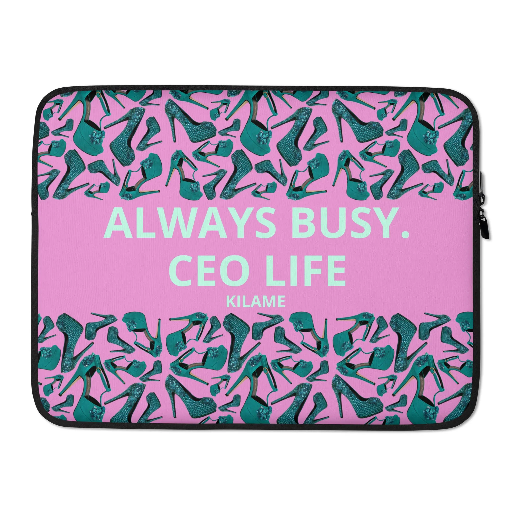 Laptop Sleeve 'Always busy'