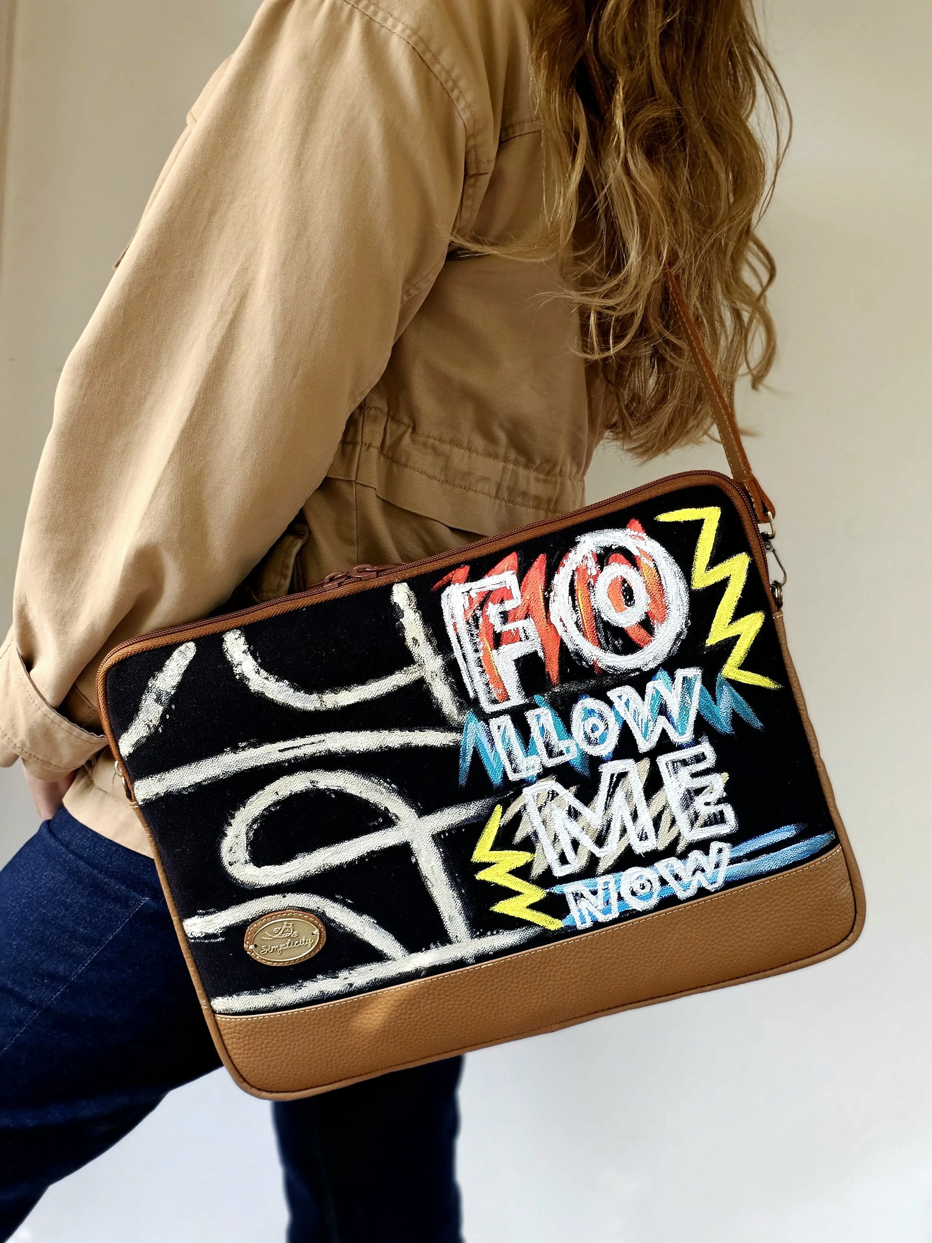 Laptop Sleeve Follow Me Now