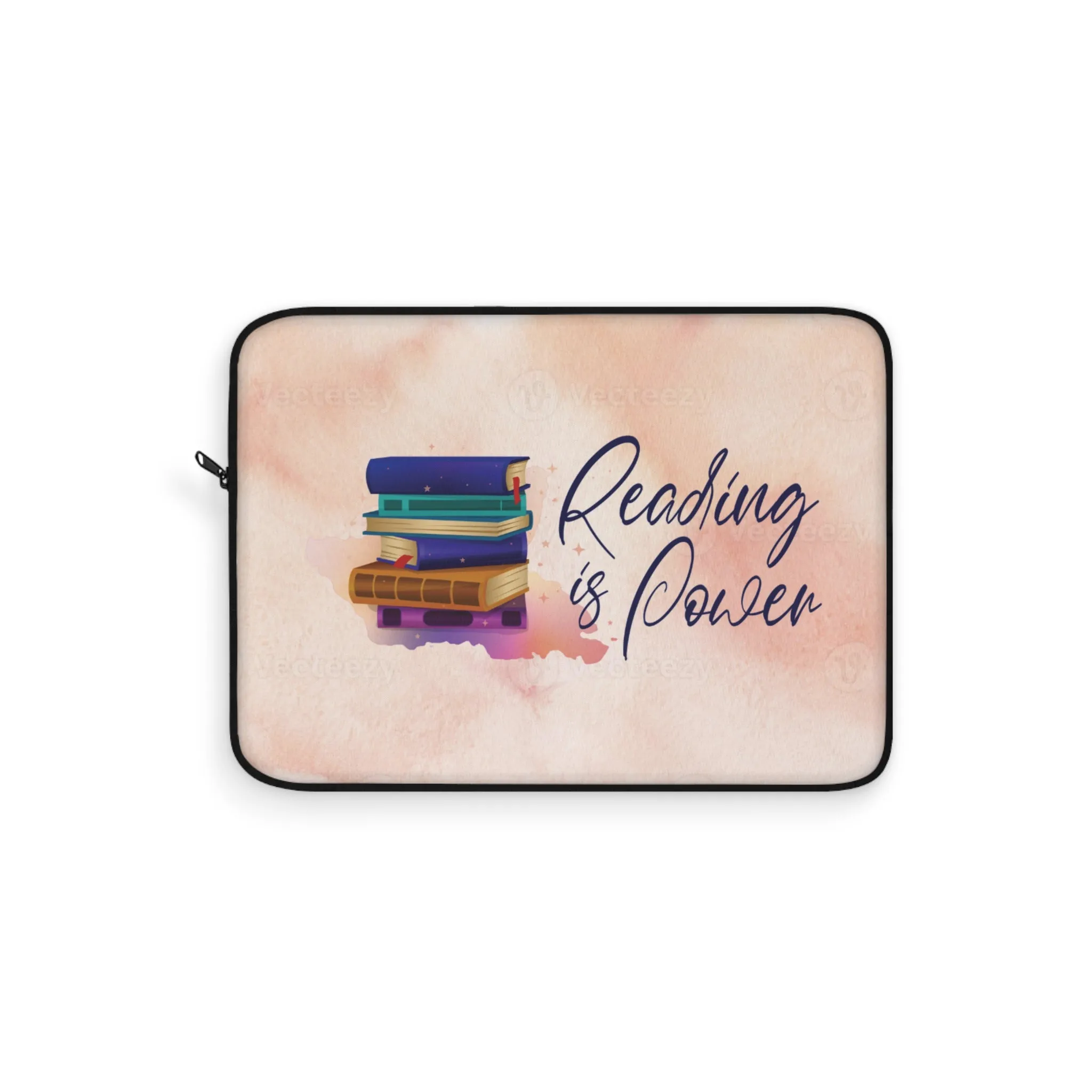 Laptop Sleeve - Reading is Power design - 3 Sizes