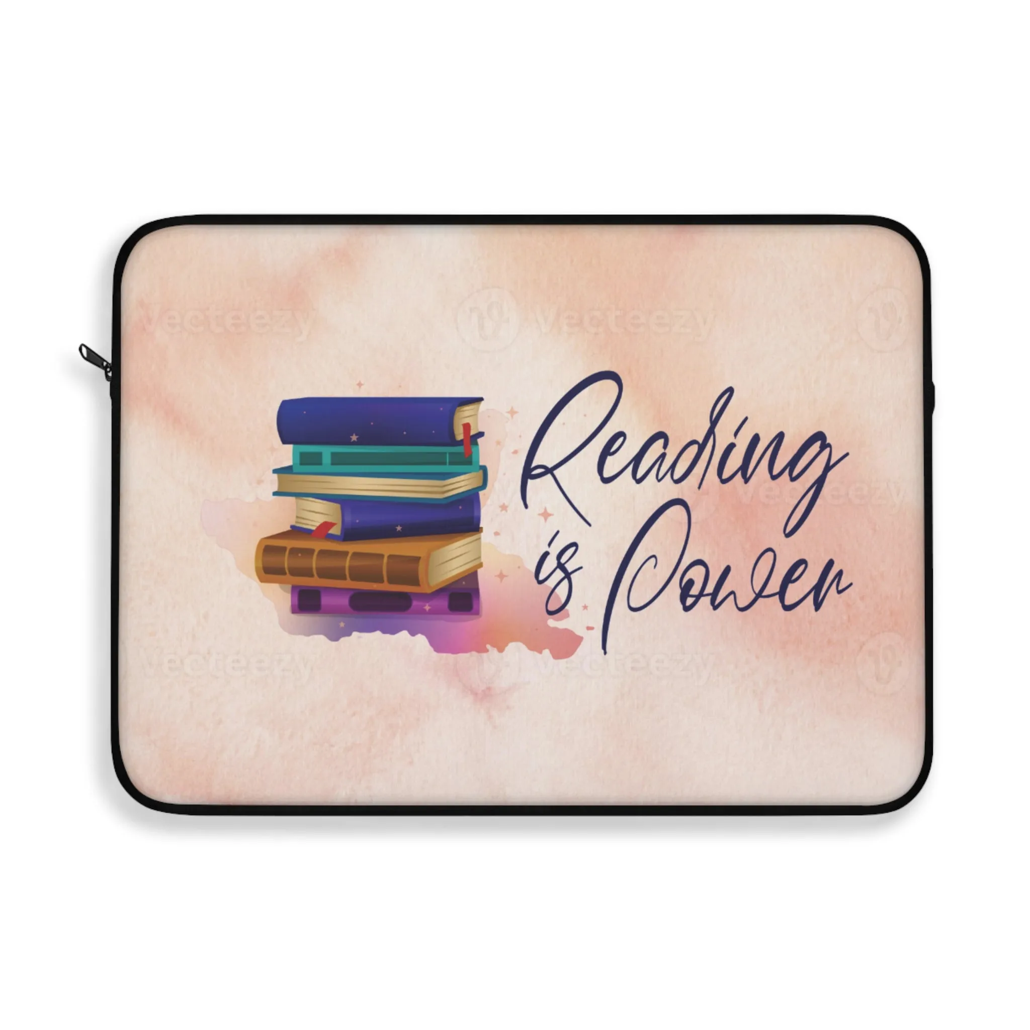 Laptop Sleeve - Reading is Power design - 3 Sizes
