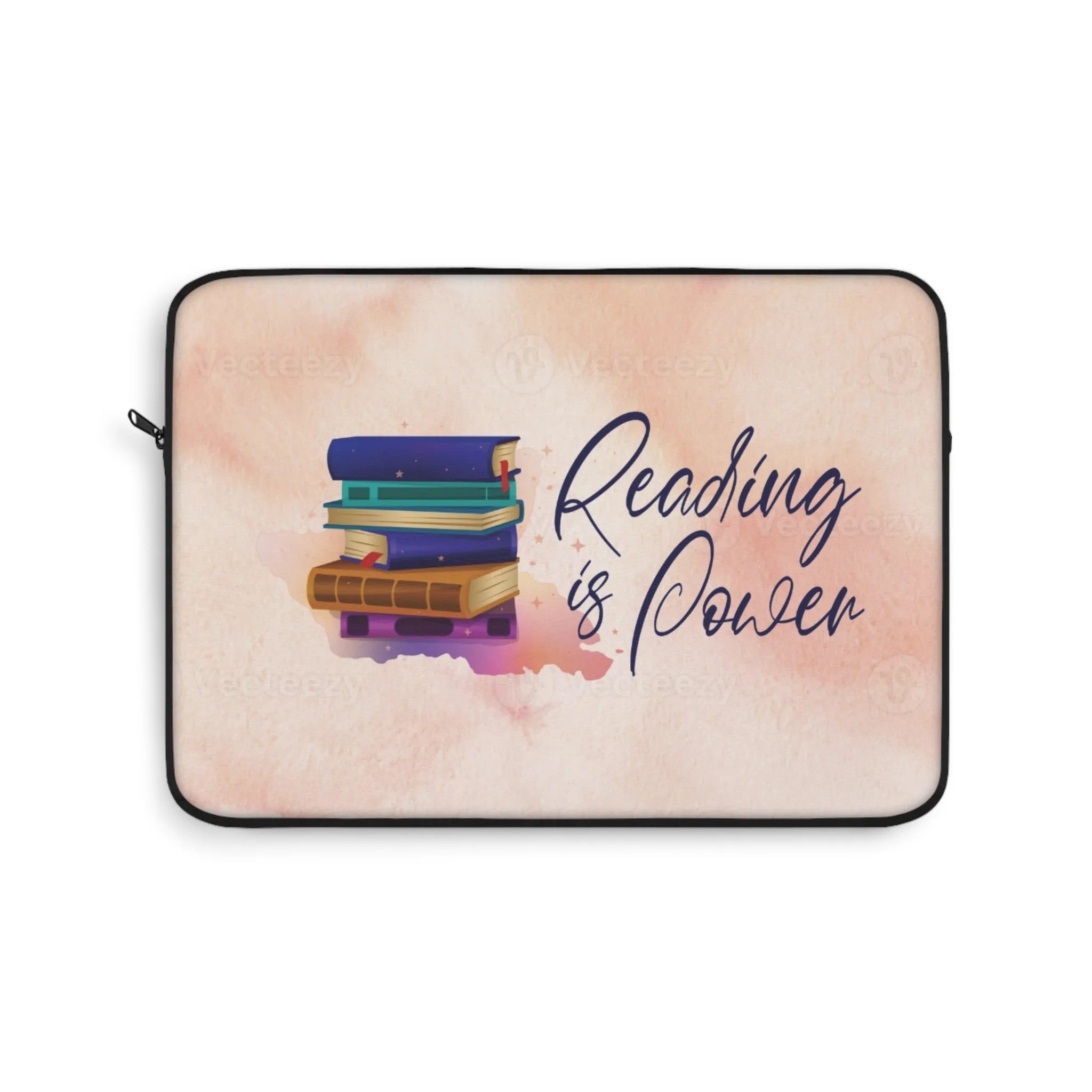 Laptop Sleeve - Reading is Power design - 3 Sizes