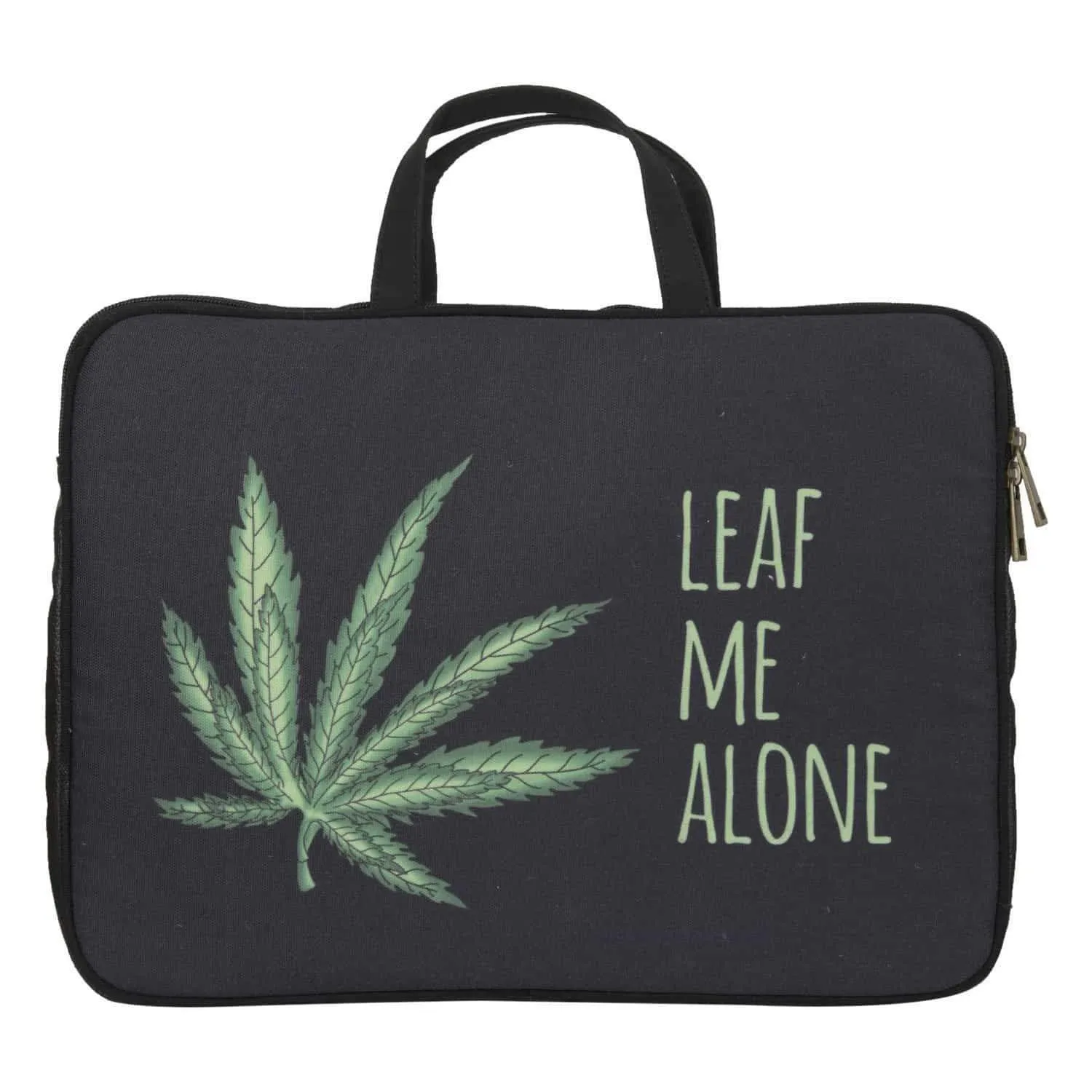 Leaf Me Alone Laptop Sleeve