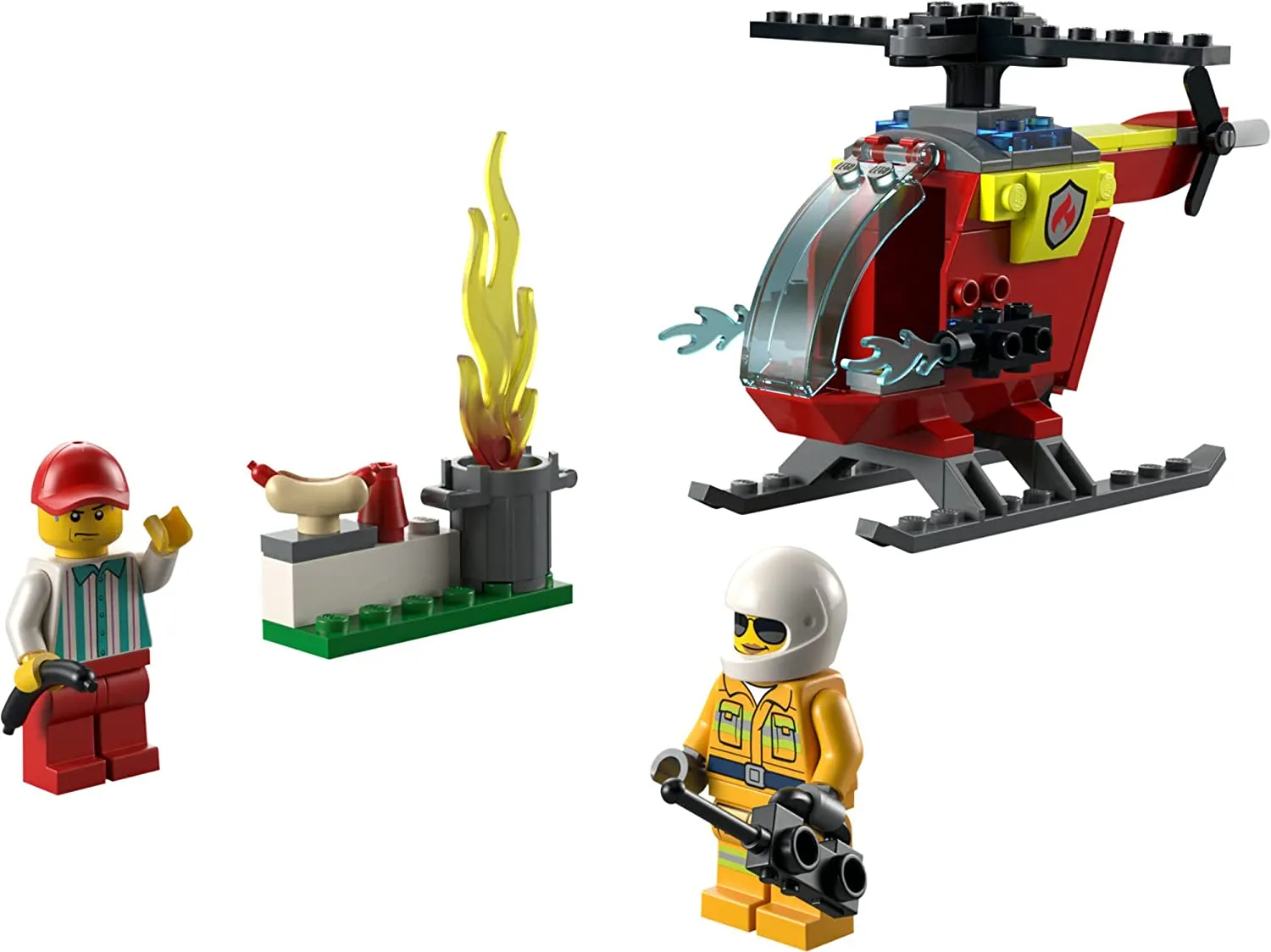 Lego City Fire Helicopter (60318)