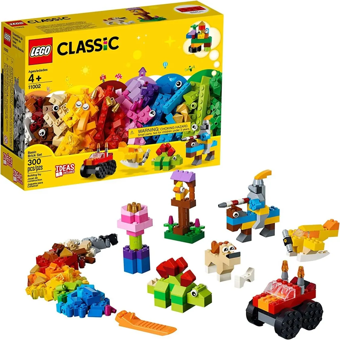 LEGO Classic Brick Set, Building Kit, 300 Pieces, Ages 4 