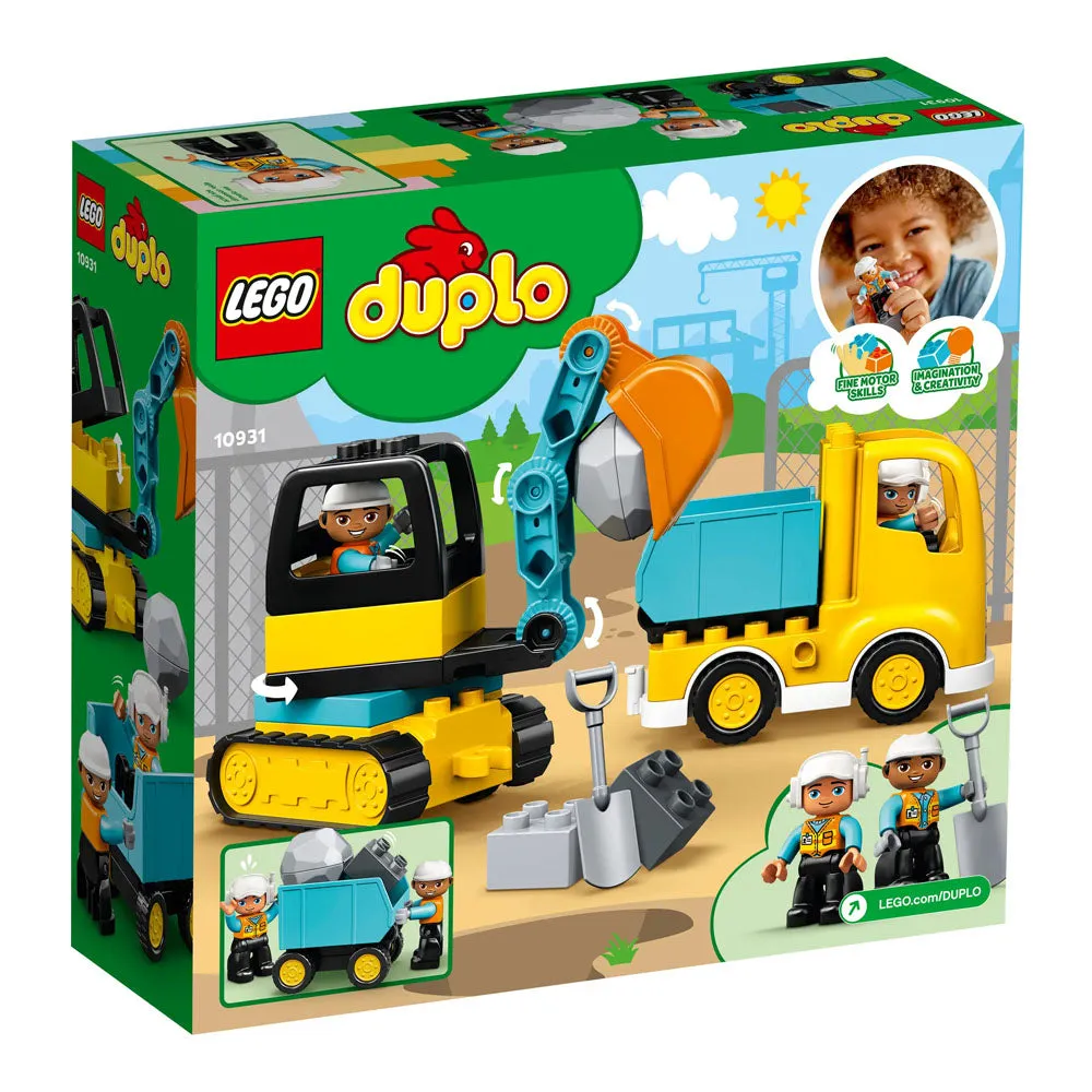 LEGO Duplo Truck & Tracked Excavator 10931