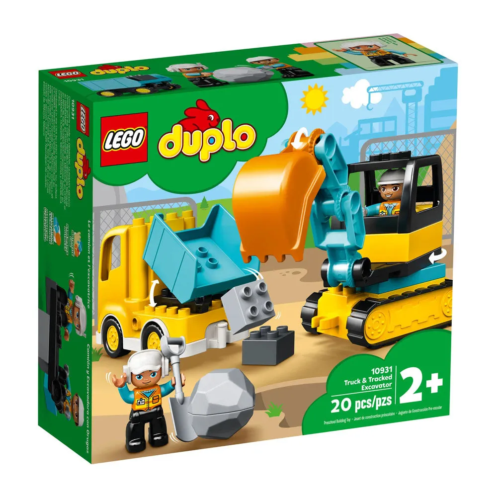 LEGO Duplo Truck & Tracked Excavator 10931