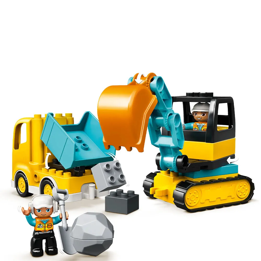 LEGO Duplo Truck & Tracked Excavator 10931