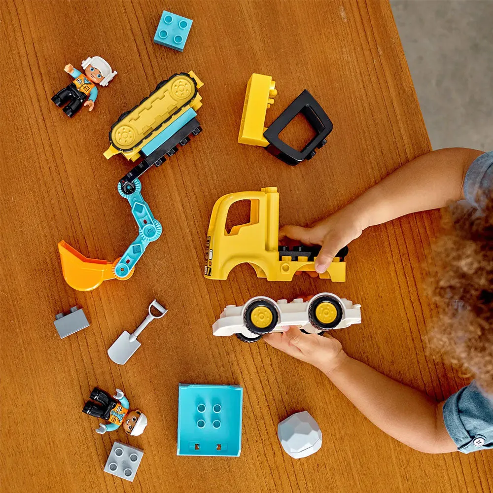 LEGO Duplo Truck & Tracked Excavator 10931