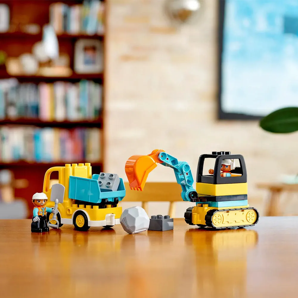 LEGO Duplo Truck & Tracked Excavator 10931