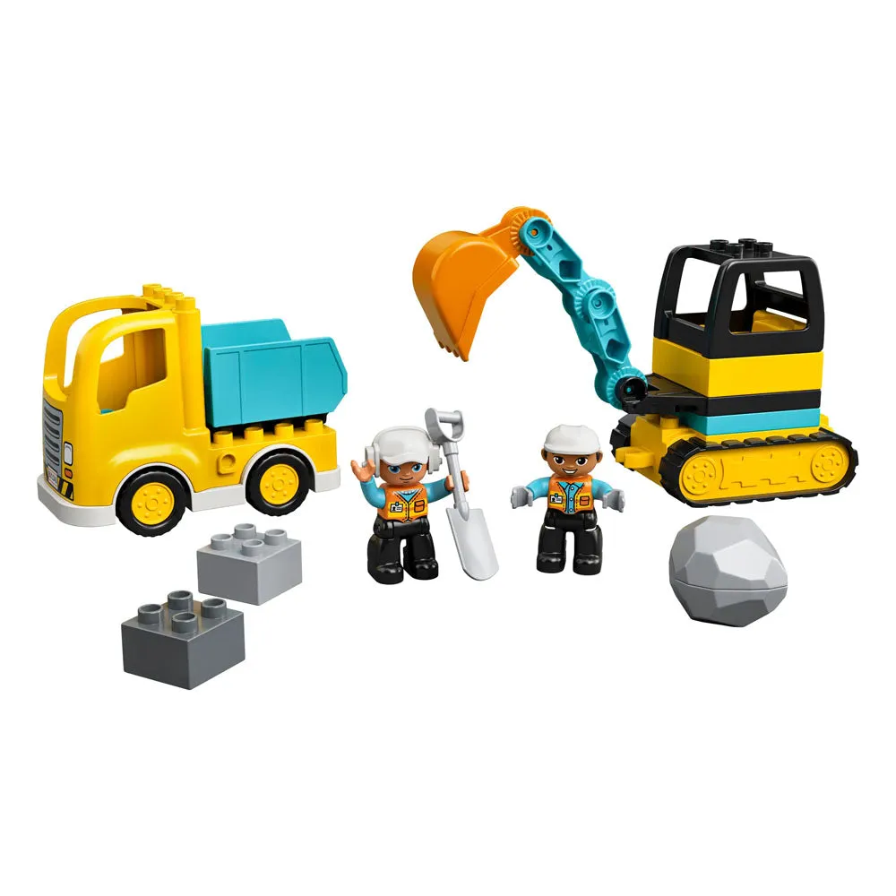 LEGO Duplo Truck & Tracked Excavator 10931