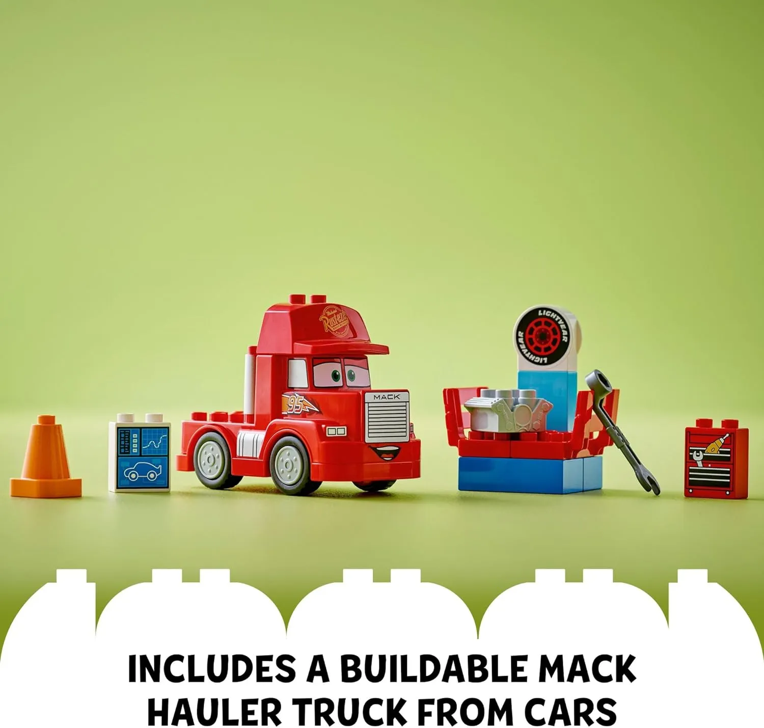 Lego Mack at the Race (10417)