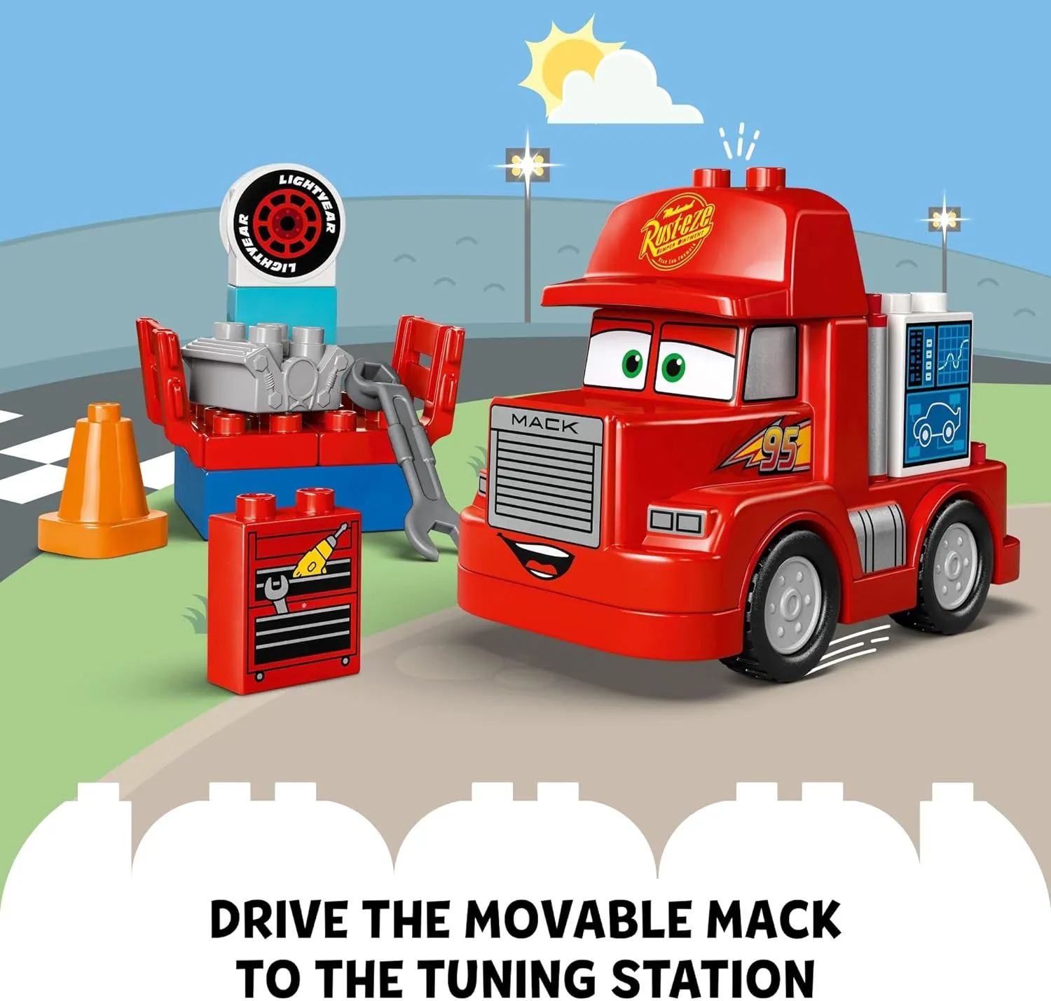 Lego Mack at the Race (10417)