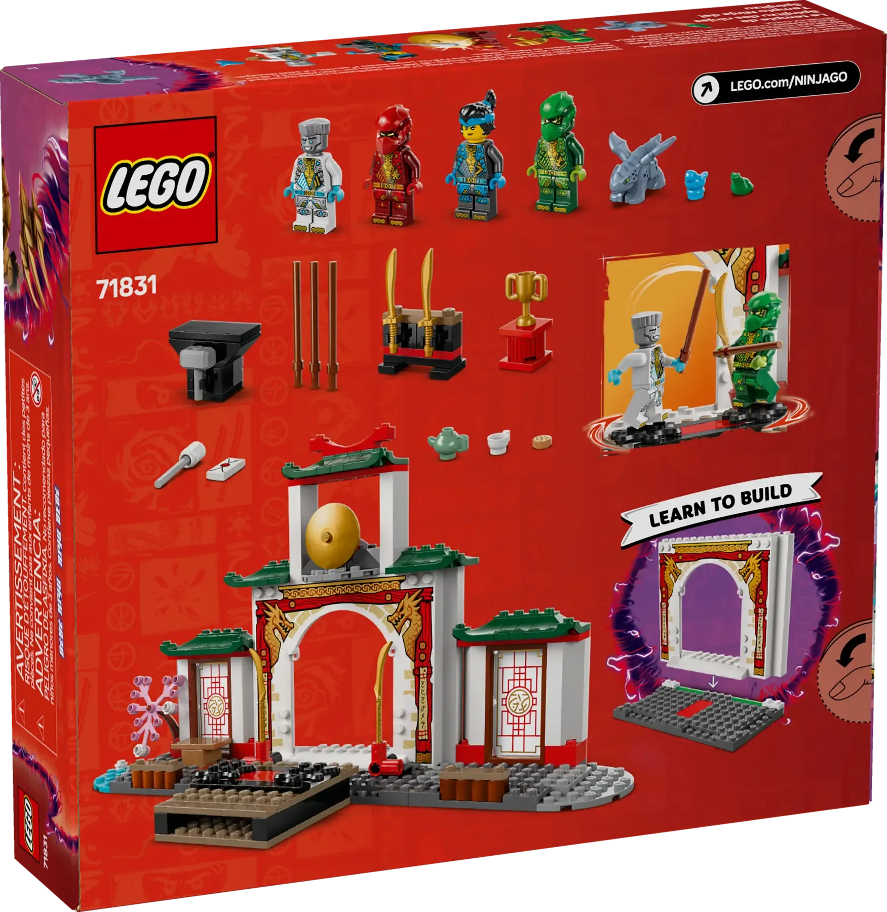 Lego Ninja Spinjitzu Temple (71831)