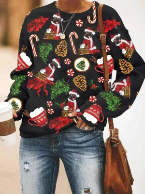 Leonberger All Over Print Unisex Sweater