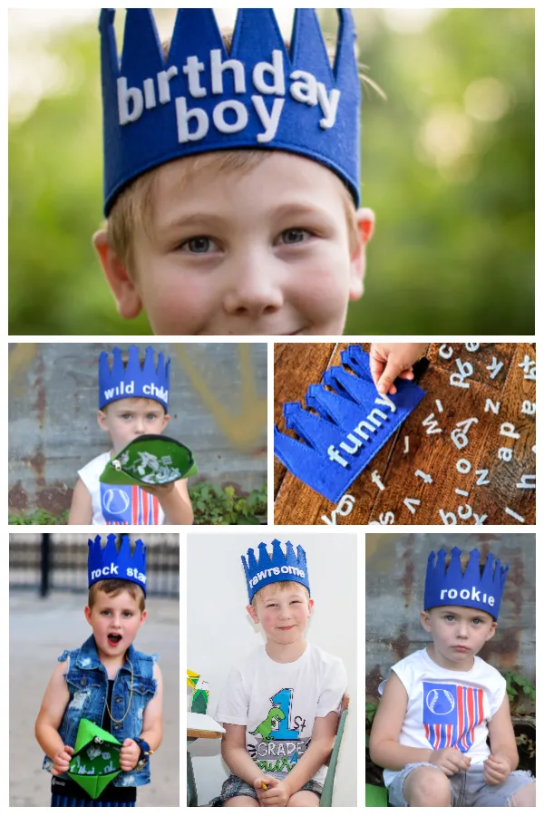 Letter Crown for Kids with Full Alphabet Assortment
