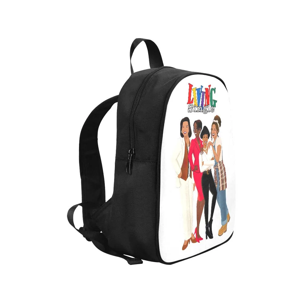 Living Single Ladies Canvas Backpack