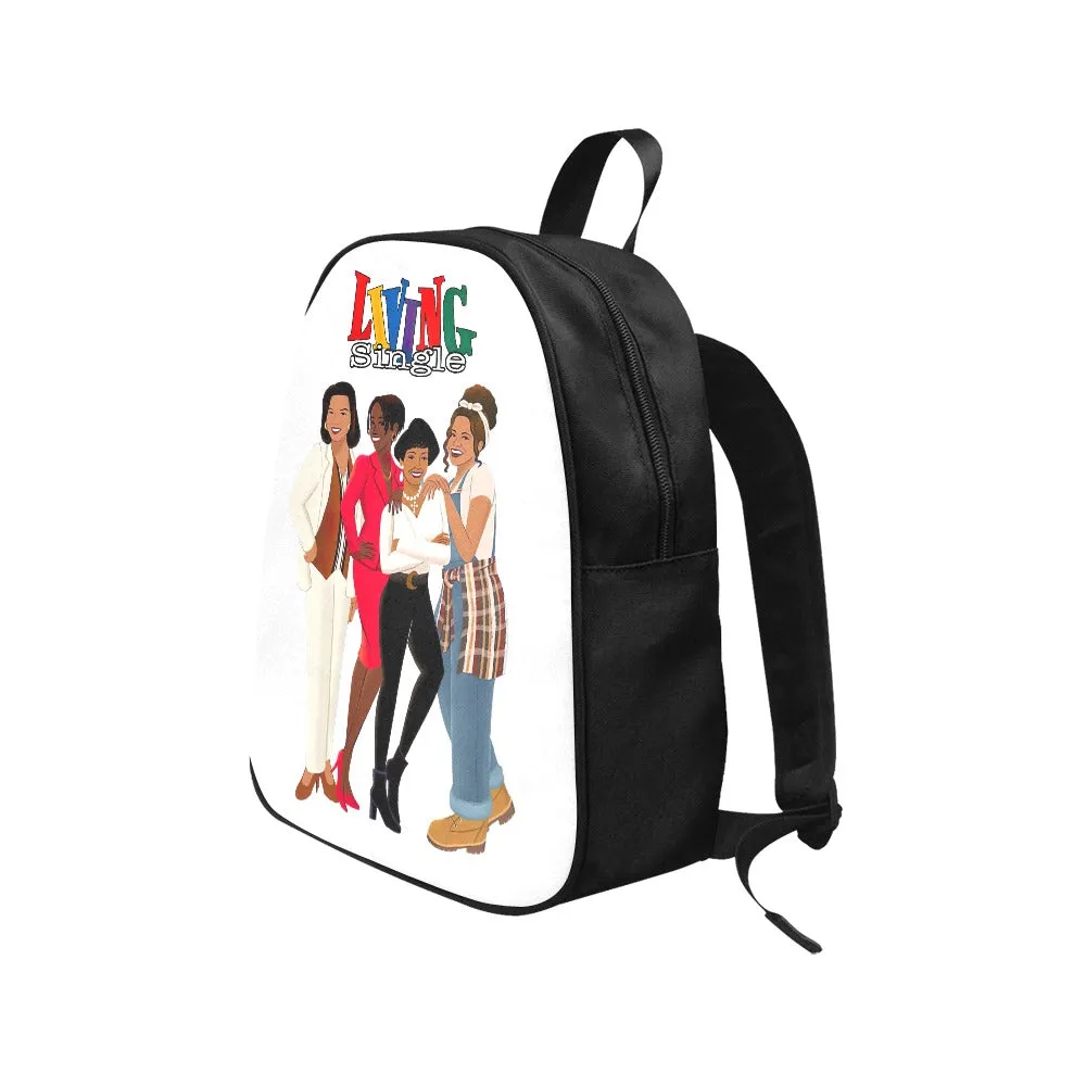 Living Single Ladies Canvas Backpack