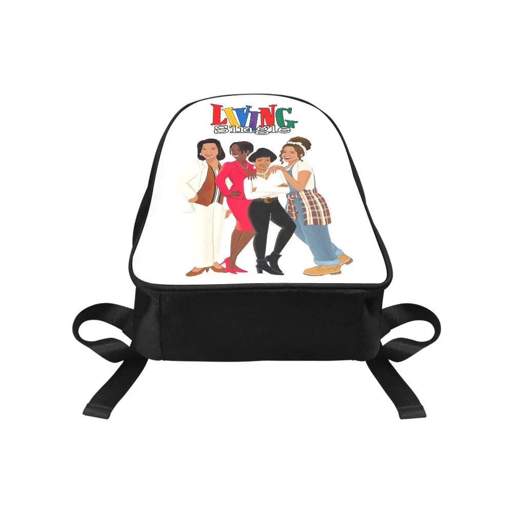 Living Single Ladies Canvas Backpack
