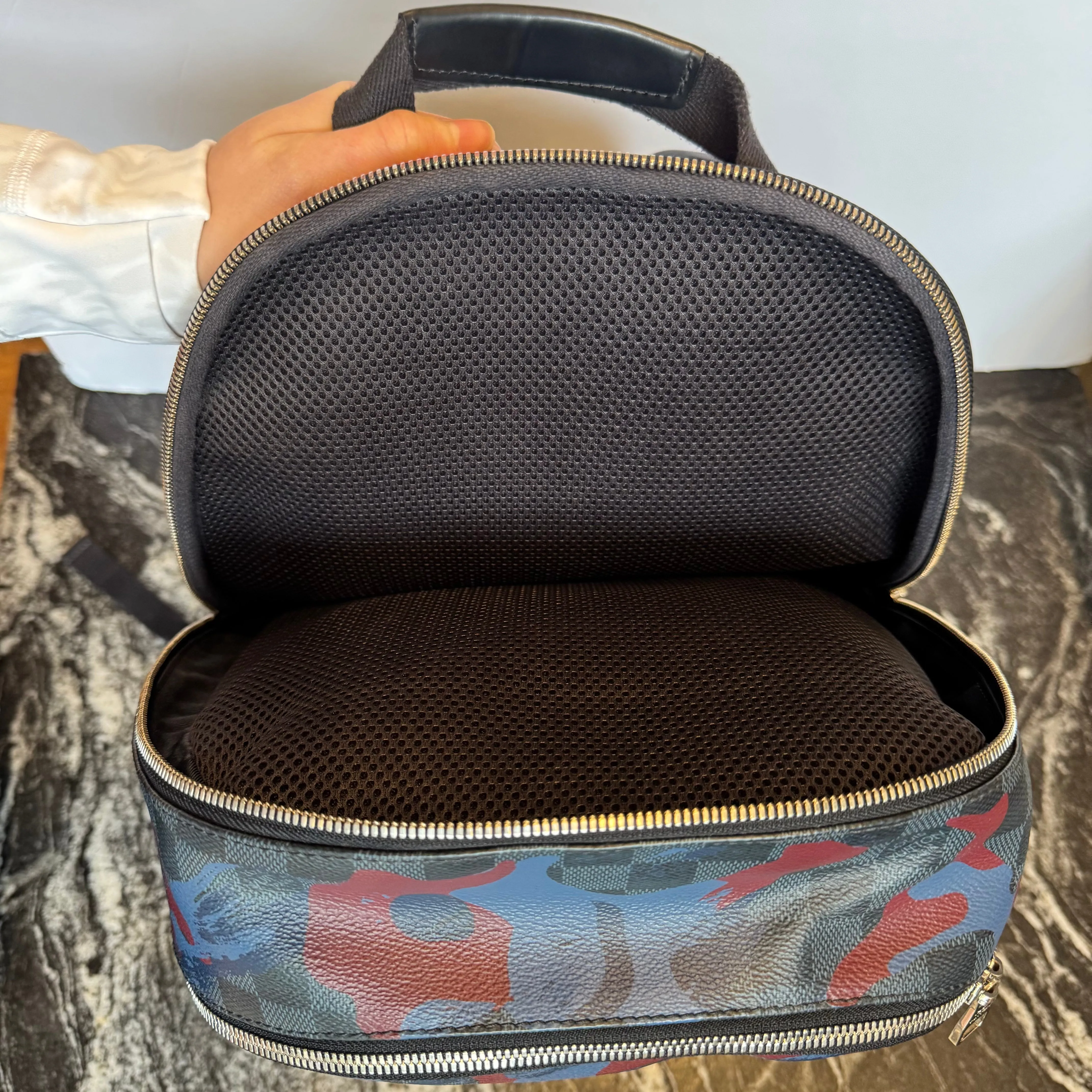 Louis Vuitton Andy Backpack ‘Damier Cobalt Camo’