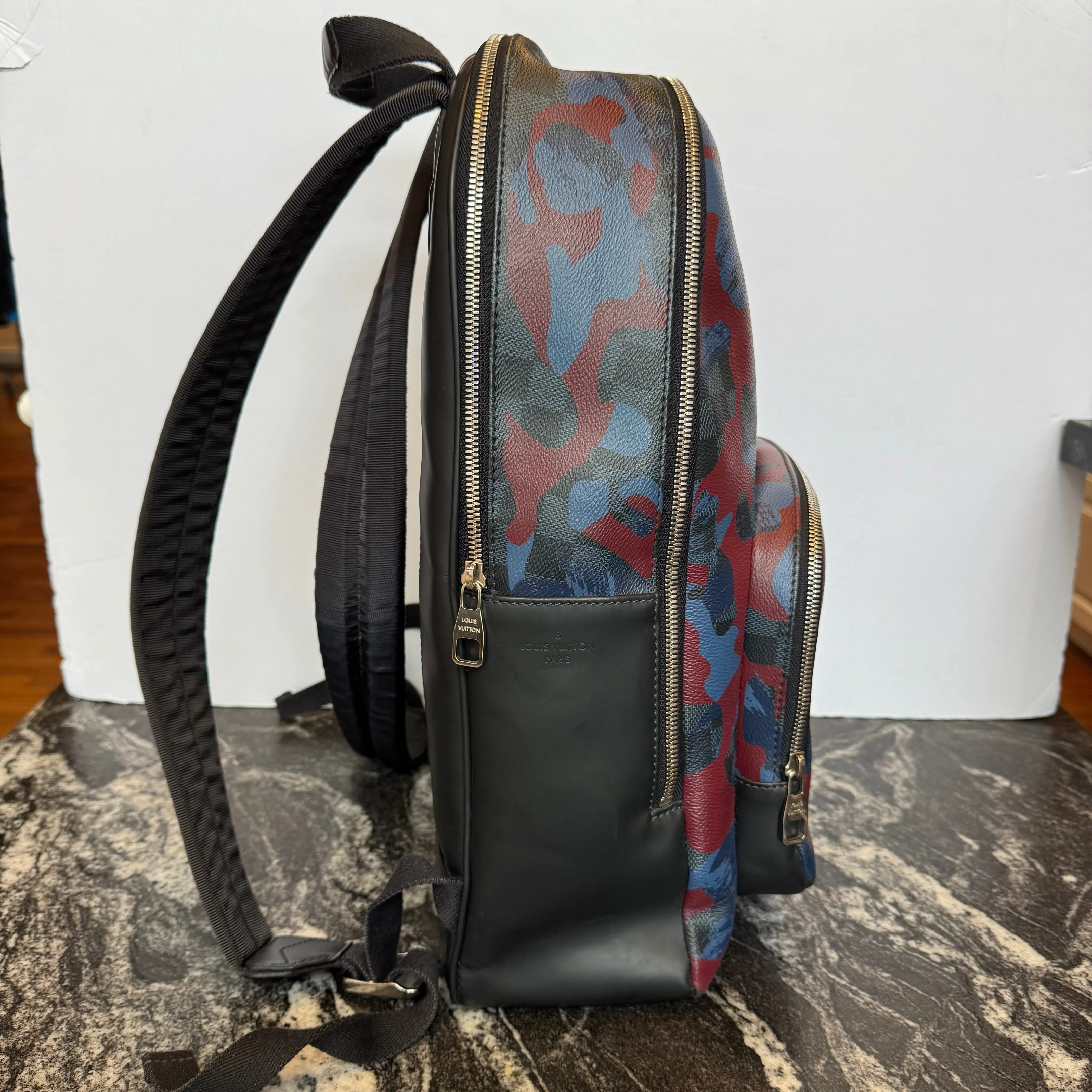 Louis Vuitton Andy Backpack ‘Damier Cobalt Camo’