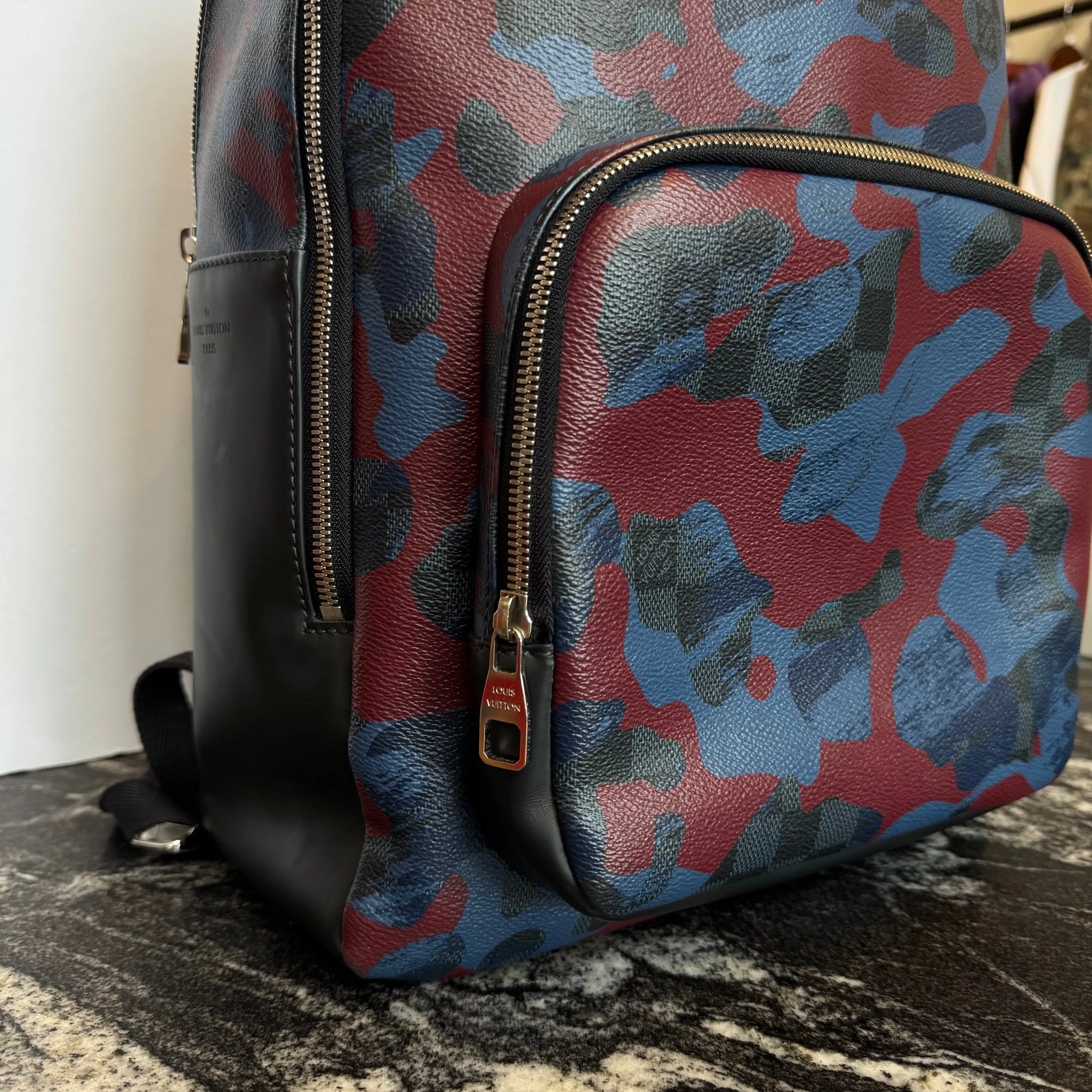 Louis Vuitton Andy Backpack ‘Damier Cobalt Camo’