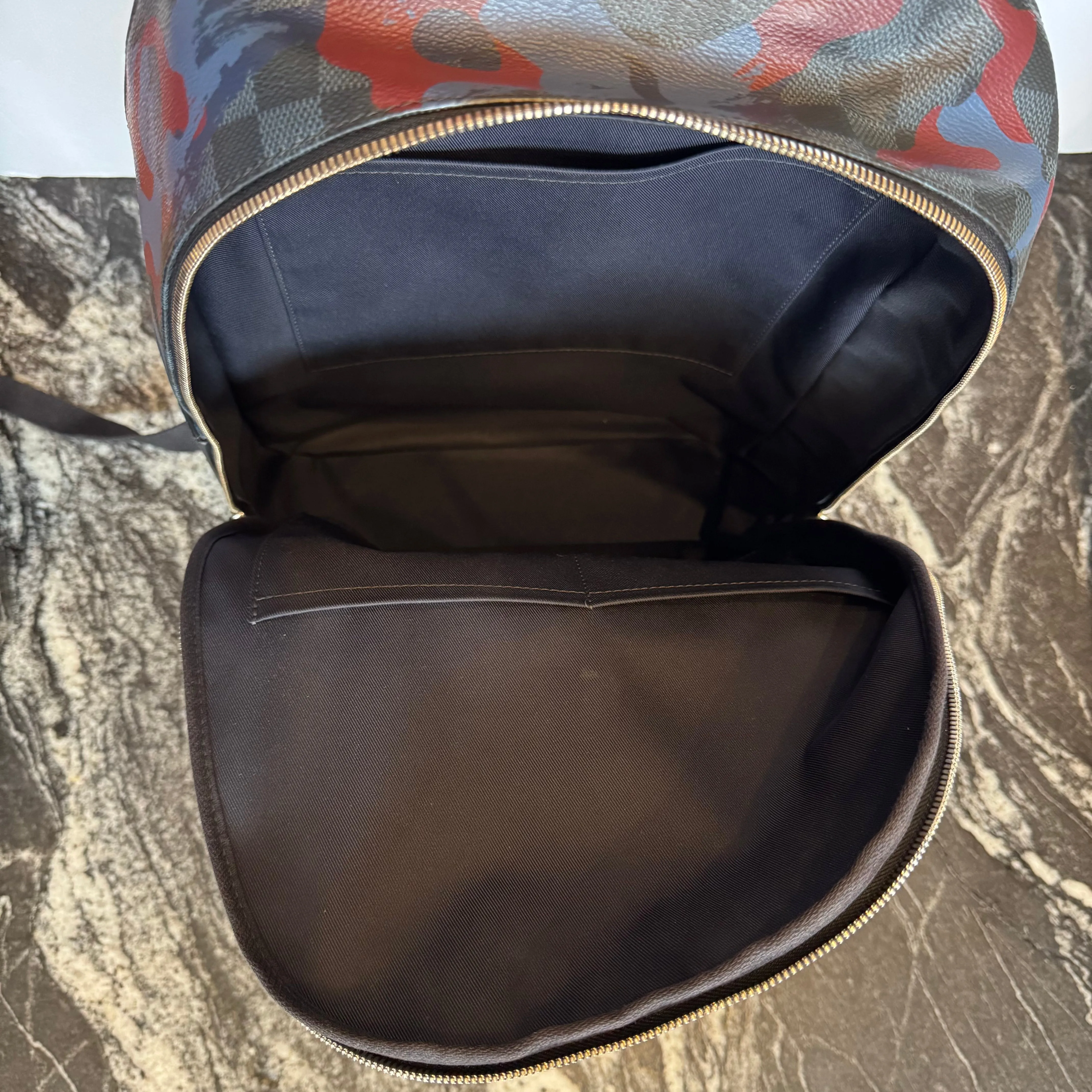Louis Vuitton Andy Backpack ‘Damier Cobalt Camo’