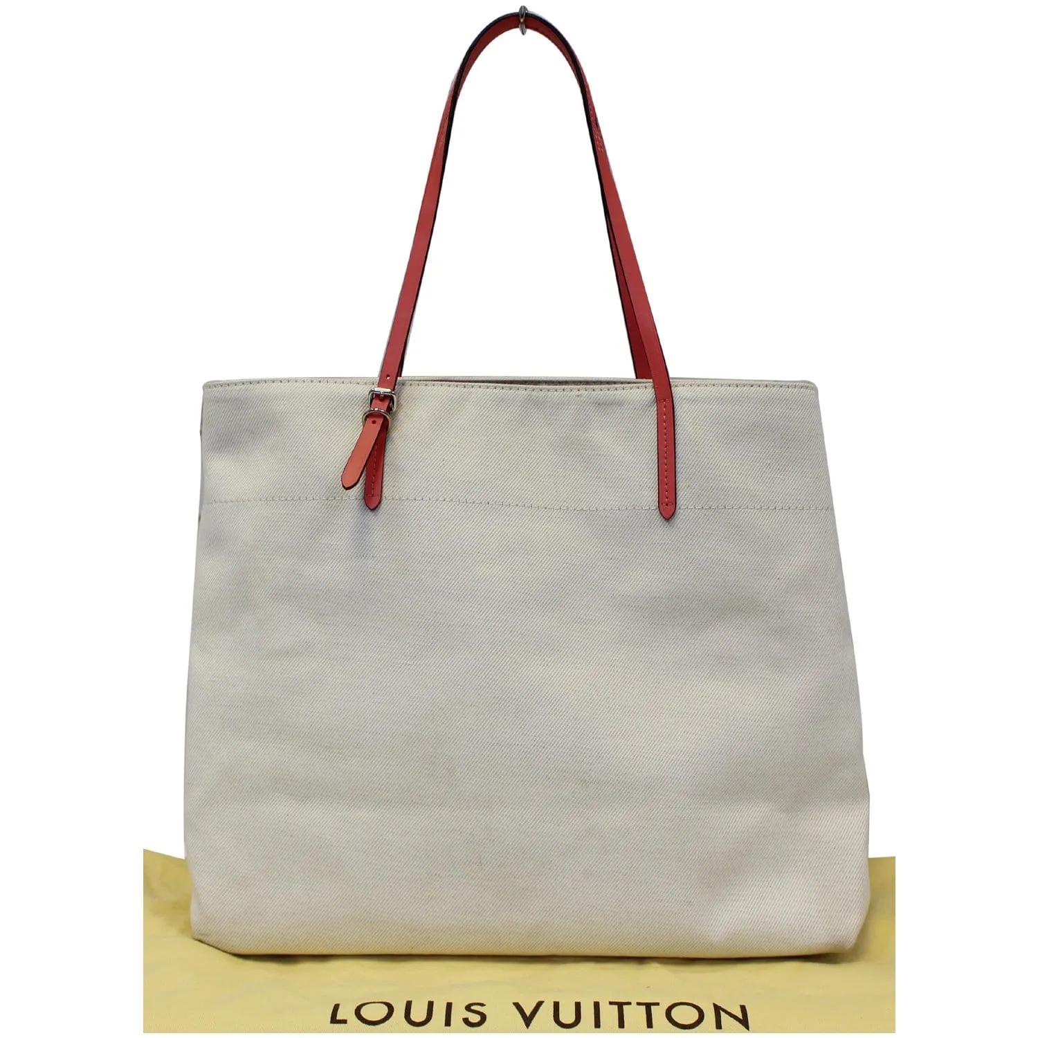 LOUIS VUITTON Articles De Voyage Cabas GM Shoulder Bag White - 25% OFF