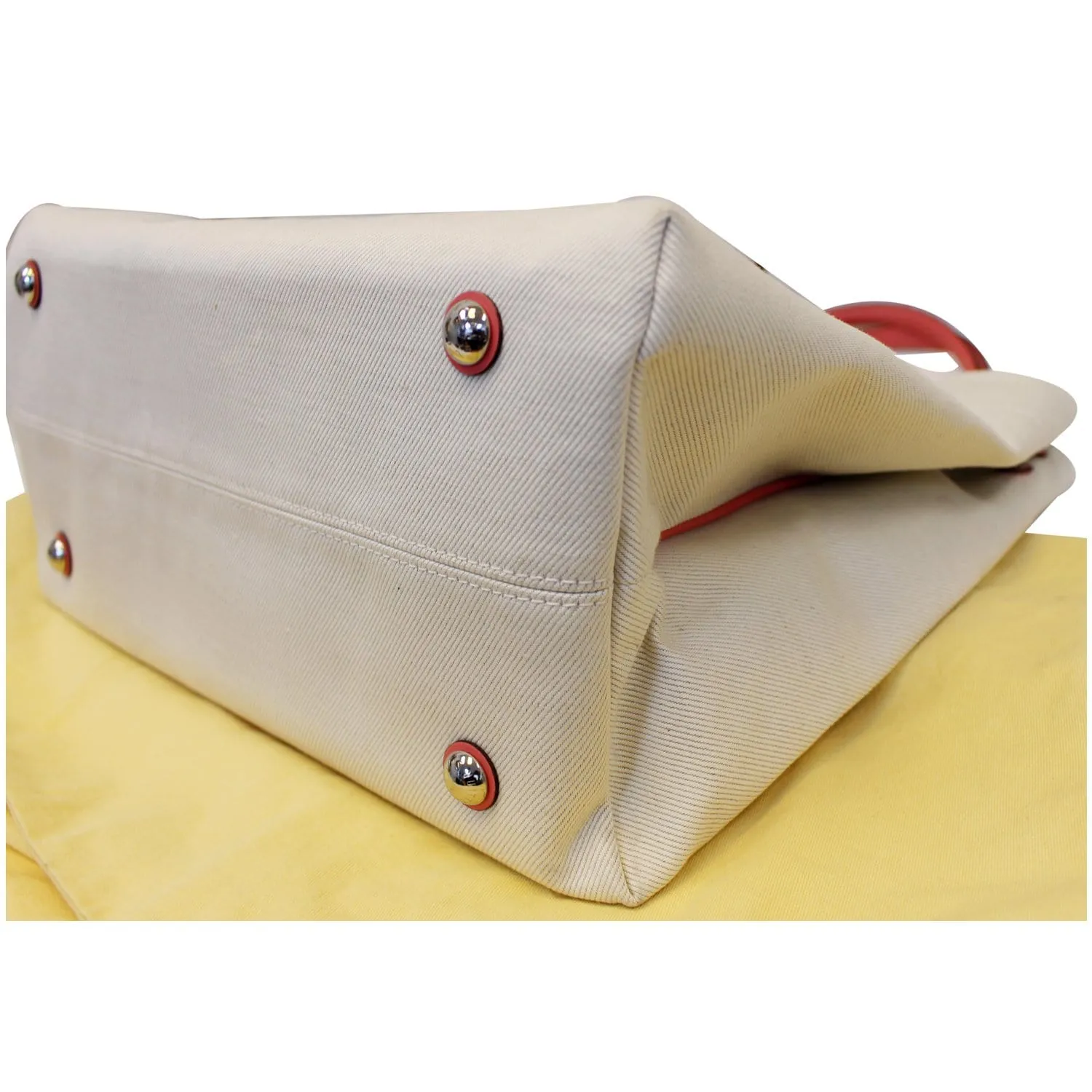 LOUIS VUITTON Articles De Voyage Cabas GM Shoulder Bag White - 25% OFF