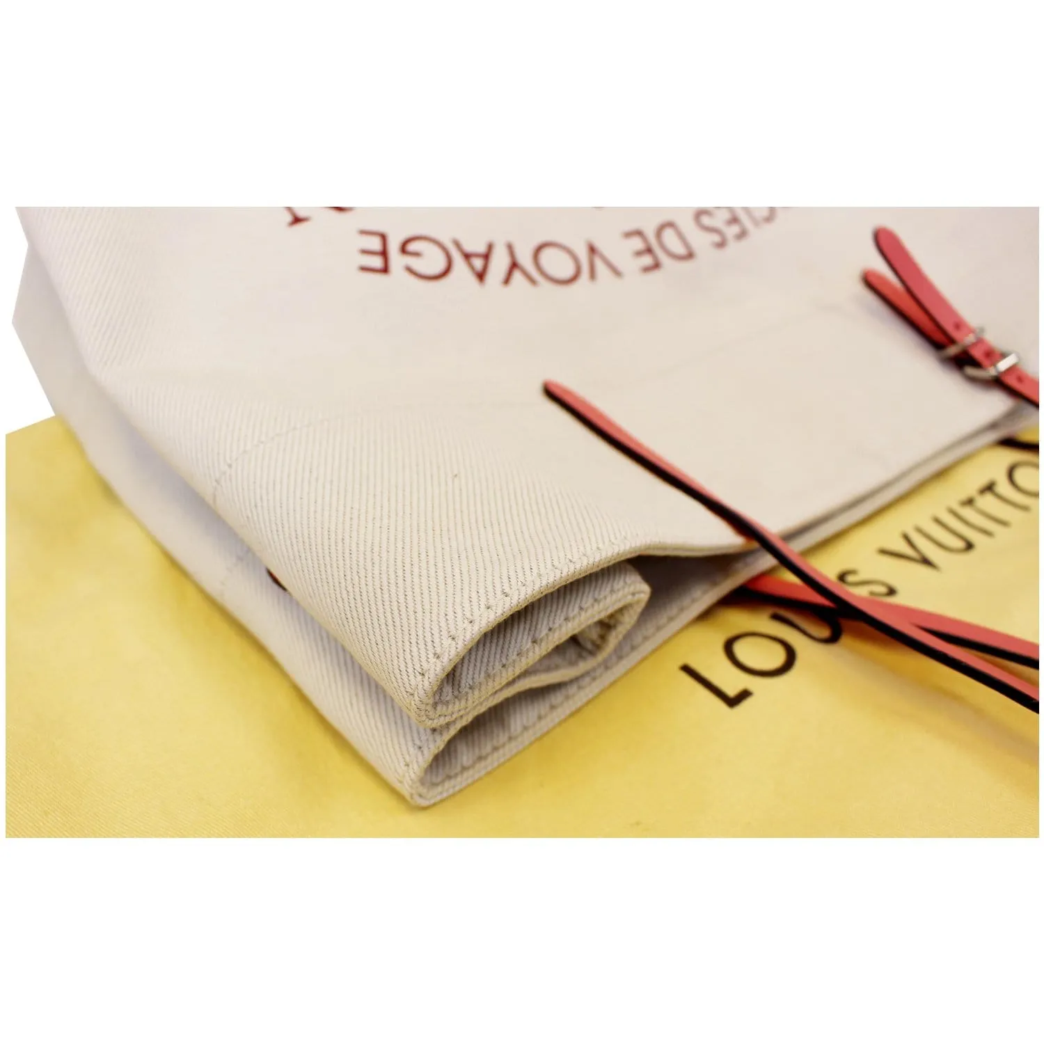 LOUIS VUITTON Articles De Voyage Cabas GM Shoulder Bag White - 25% OFF