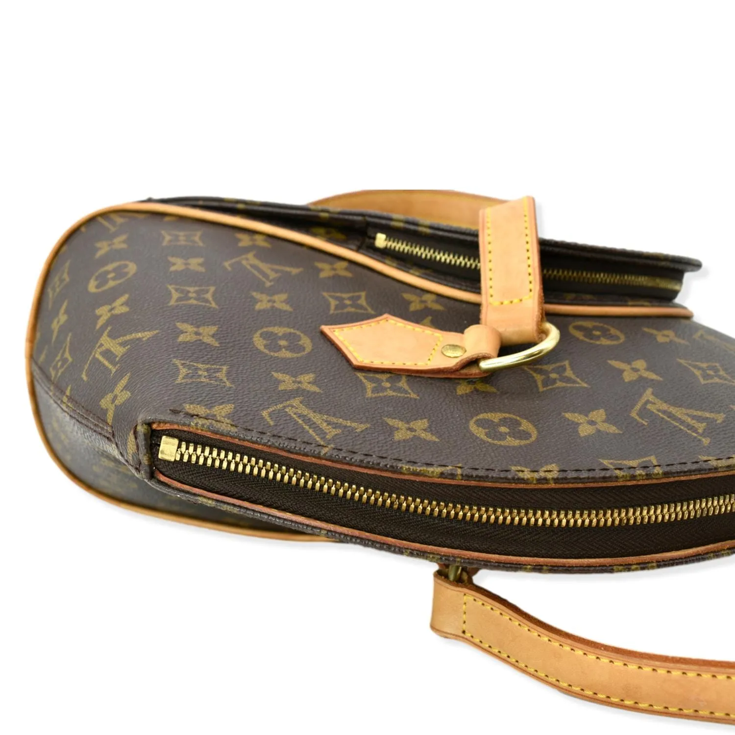 LOUIS VUITTON Ellipse GM Monogram Canvas Shoulder Bag Brown